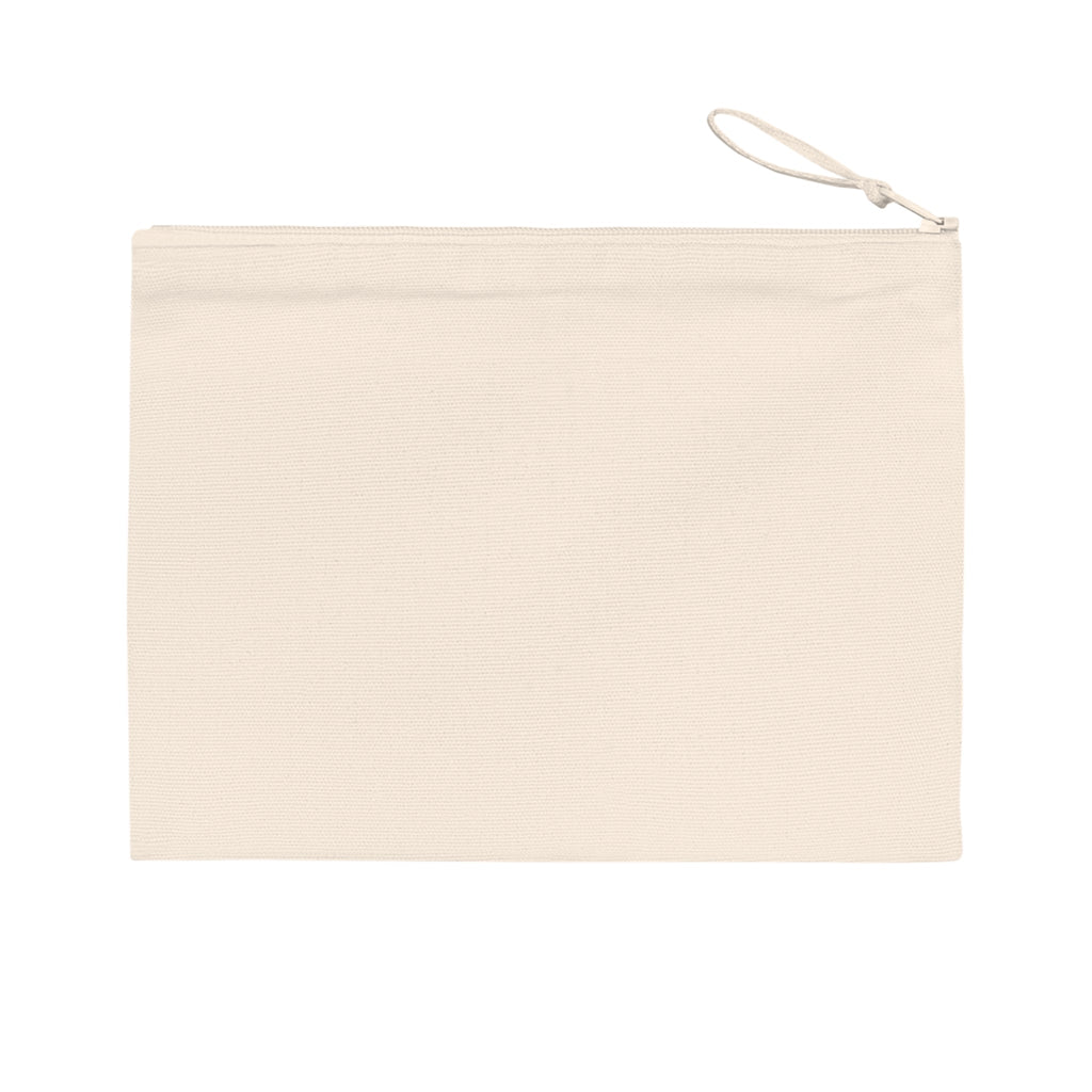 Eco-Friendly Pouch with 'Pink Princess' I Original Artwork by American Artist Barbara Cleary