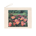 Eco-Friendly Pouch with 'Pink Princess' I Original Artwork by American Artist Barbara Cleary