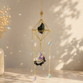 Celestial Obsidian Sun Catcher