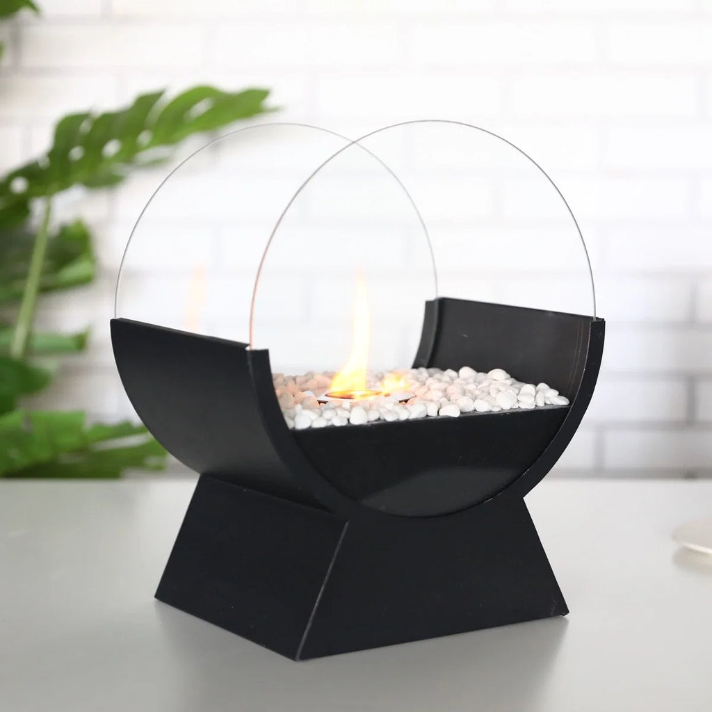 13.5" Tall Portable Tabletop Fireplace-2